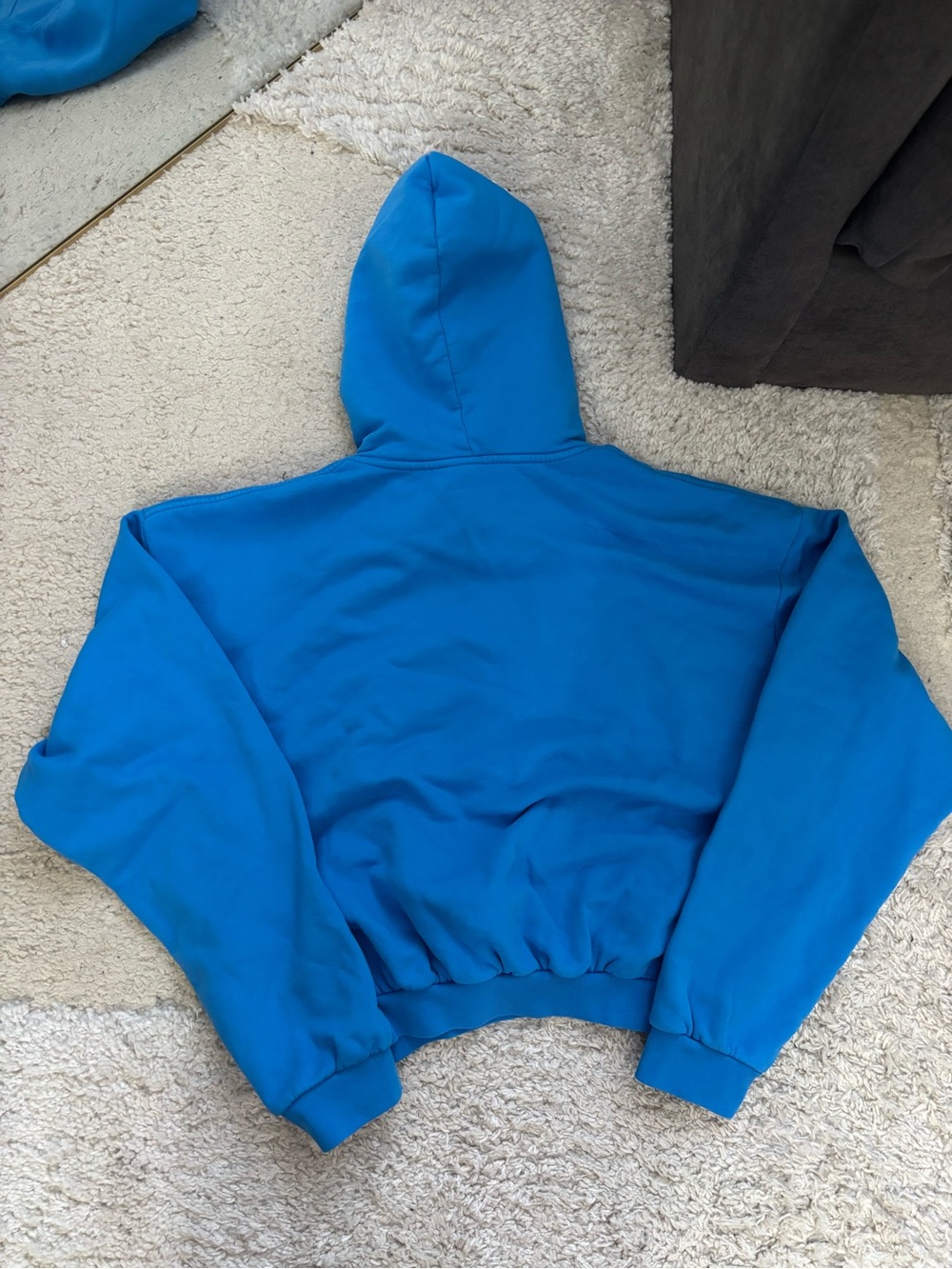 Justin Bieber Blue Pullover Hoodie - Picture 3 of 5